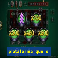 plataforma que o buzeira joga